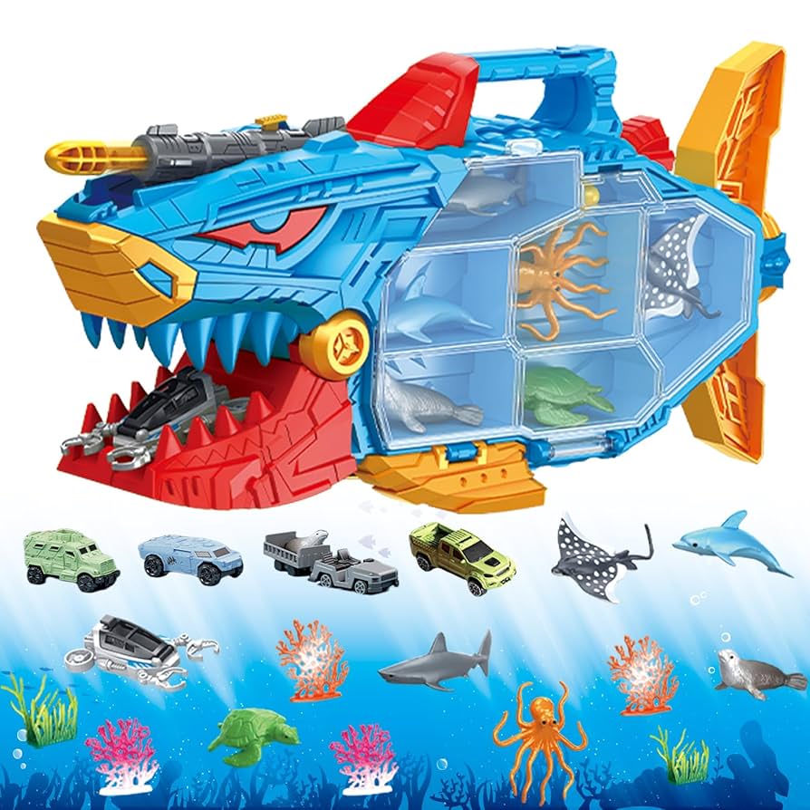 h&o THE ARTH サメ子 テーブル TRUNKZERO Summer Fun with Harrowing“JAWS”POP MART JAWS figure!Schleich
