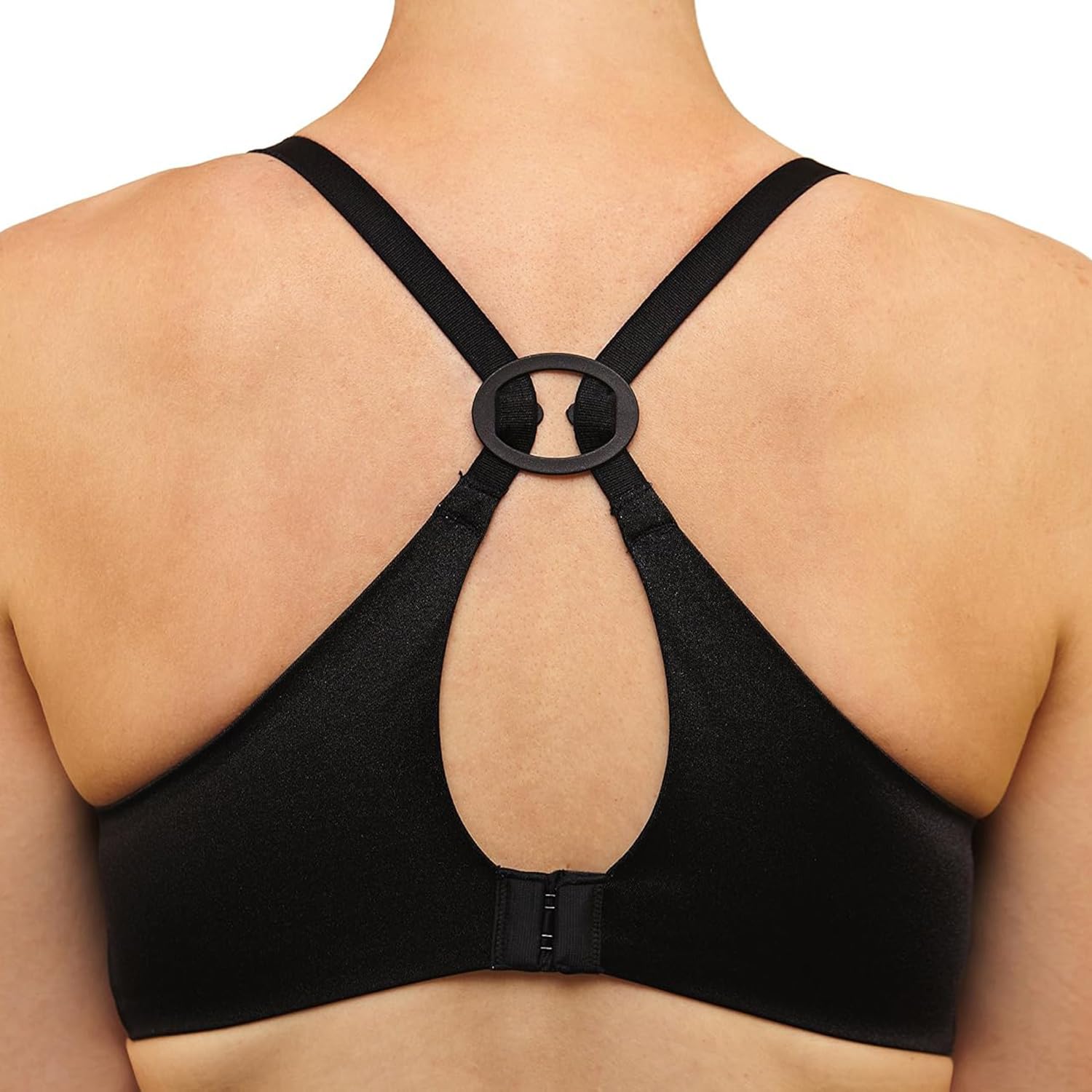 Dimore Razor Clips Bra Strap - Clips Racer Back Conceal Straps Cleavage, Bra Strap clip holder hook, Anti Slip Bra strap holder, Free Size (SET OF 3). (ASSORTED, OVAL SHAPE) - Image 3 thumbnail