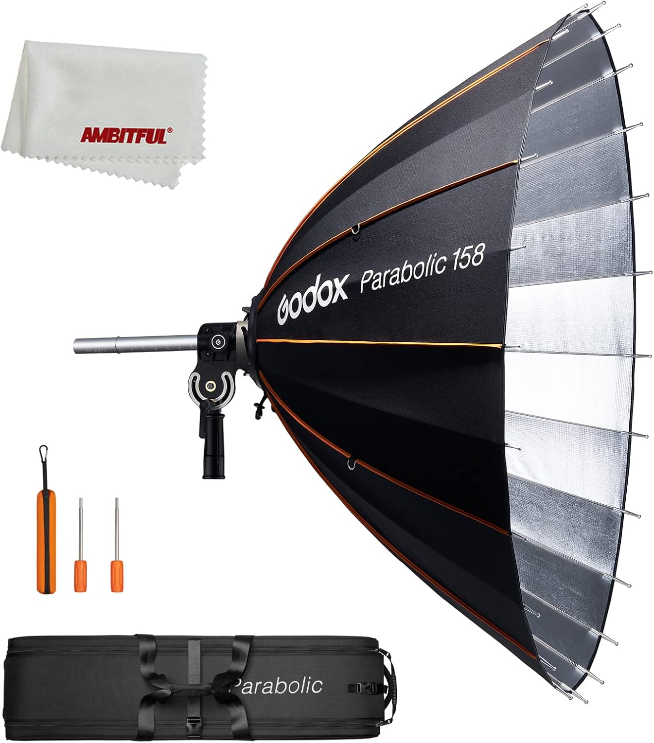 Godox Parabolic Light Focusing System P158 Kit Parabolic