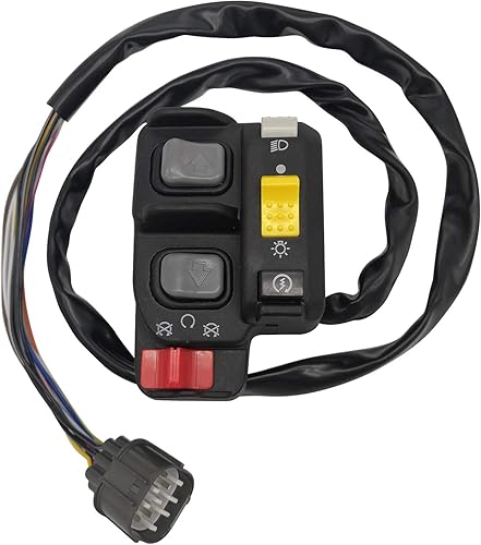 M MATI Control de manillar Interruptor eléctrico de parada de cambio para Honda ATV TRX350FE TRX350TE TRX400FA TRX400FGA TRX500FA TRX500FE TRX500FGA