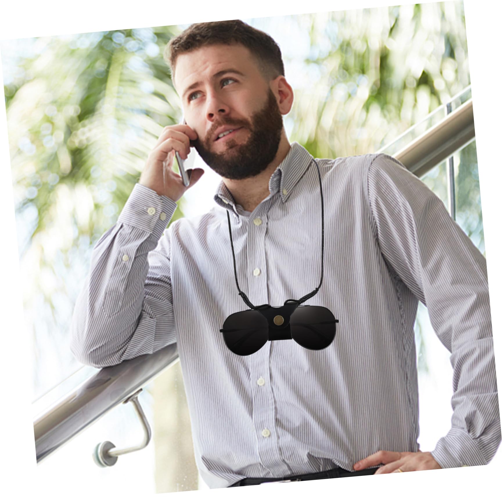 5stücke Hängendes Brillenband Aus Kunstleder Verstellbare Brillenkette Für Sonnenbrillen Und Brillen Für Outdoor-aktivitäten Modischer Brillenhalter Für Sicheren Halt Und