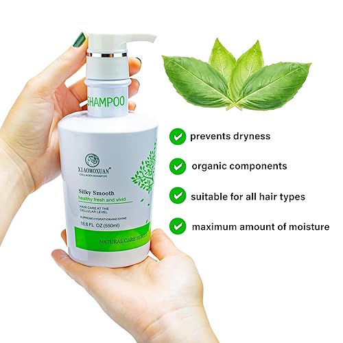 Miniatura 8 de Xiaomoxuan Juego de champú y acondicionador orgánico de árbol de té sin parabenos y sulfatos  Set de productos naturales de belleza y cuidado