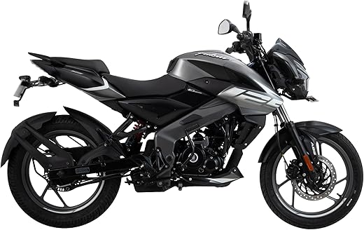 Bajaj Pulsar Ns 125 Ug Abs Motorcycle/Motorbike - Gloss Pewter Grey - Ex-Showroom