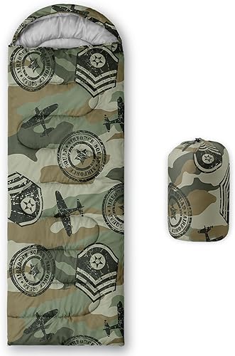 Axolotl Saco de dormir de unicornio para niños y niñas, saco de dormir ligero y cálido para clima frío, saco de dormir portátil impermeable con saco