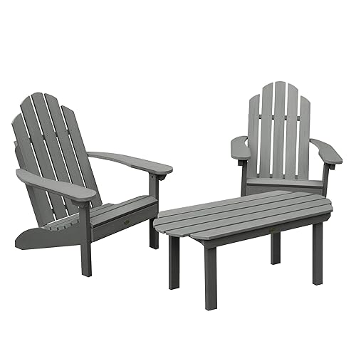 Highwood AD-KITCLAS6-CGE The Adirondack Collection Westport 3pc Set with Conversation