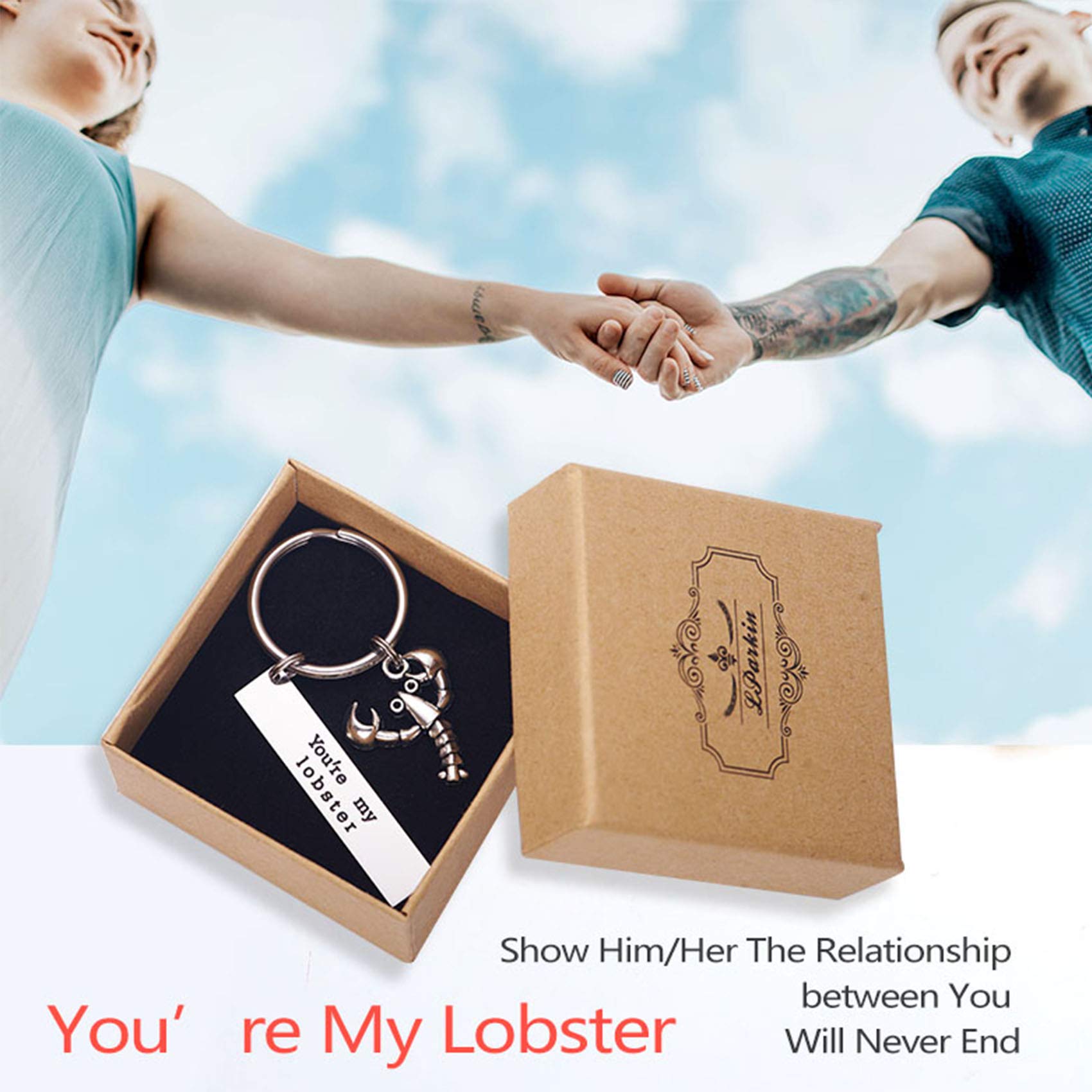Friends Show Gifts You're My Lobster Keychain Friends TV Show