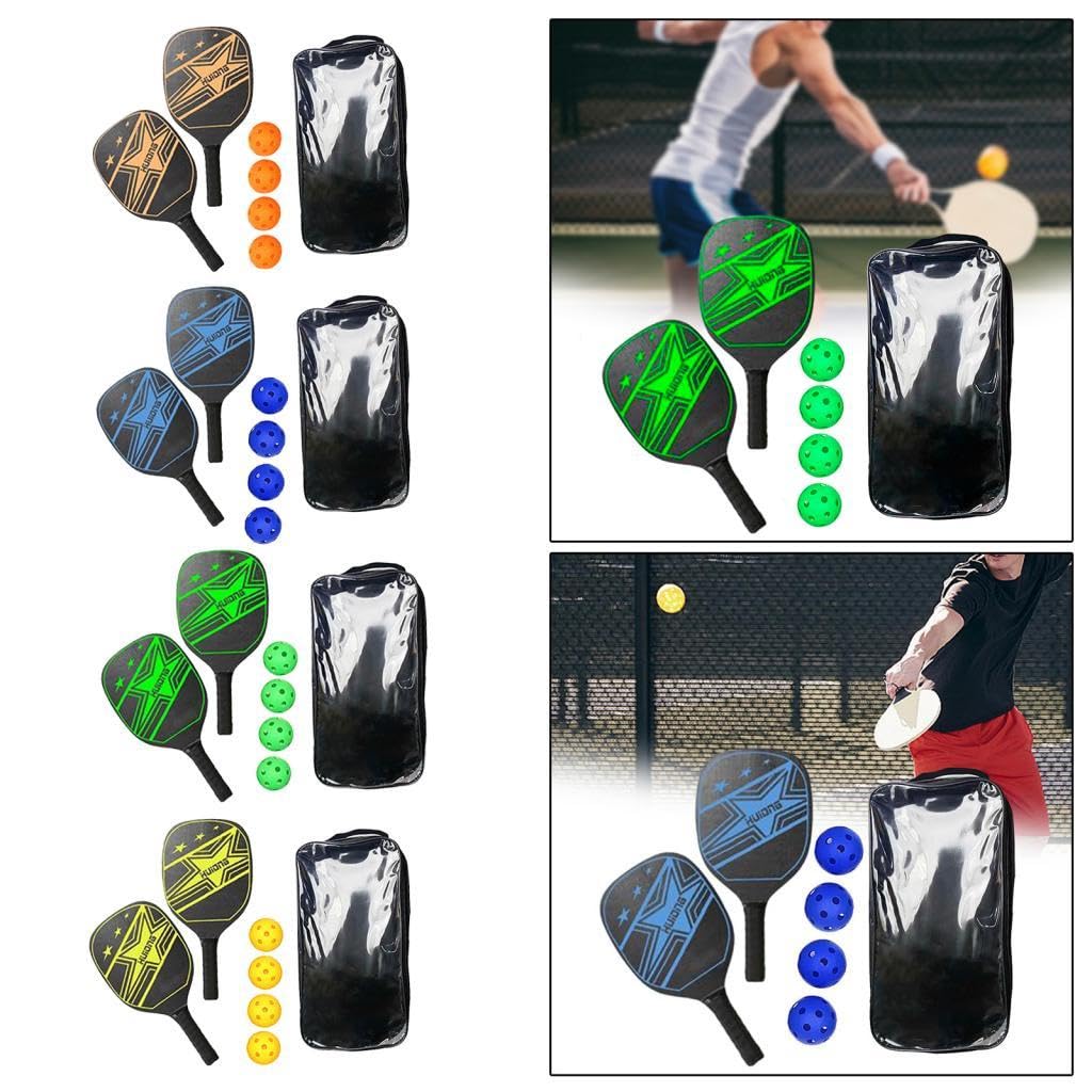 Amazon | ピックルボールパドル2本、ピックルボールラケット、プロ仕様