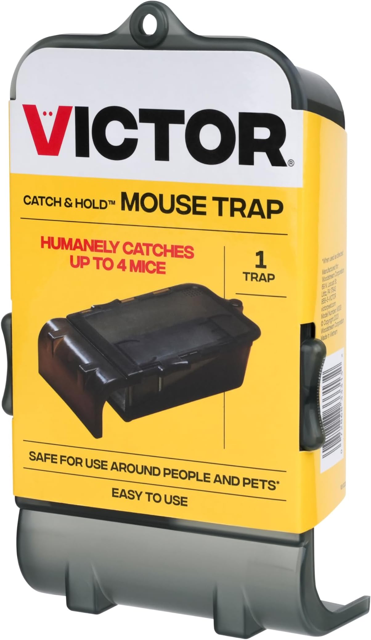 M333 Multiple Catch Humane Outdoor and Indoor Mouse Trap