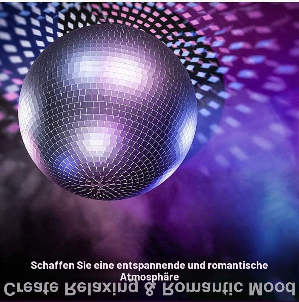 Spiegel-Discokugel, 20 cm, ideal für Partys oder DJ-Lichteffekt, Weihnachten