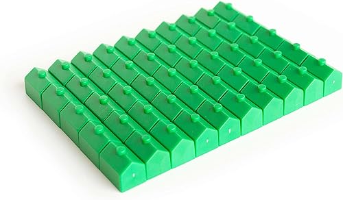 Miniatura 2 de Hoteles de plástico: Hotel de reemplazo de juego de mesa de color verde (edificios de ciudad y ciudad en miniatura de colores, piezas de juego de