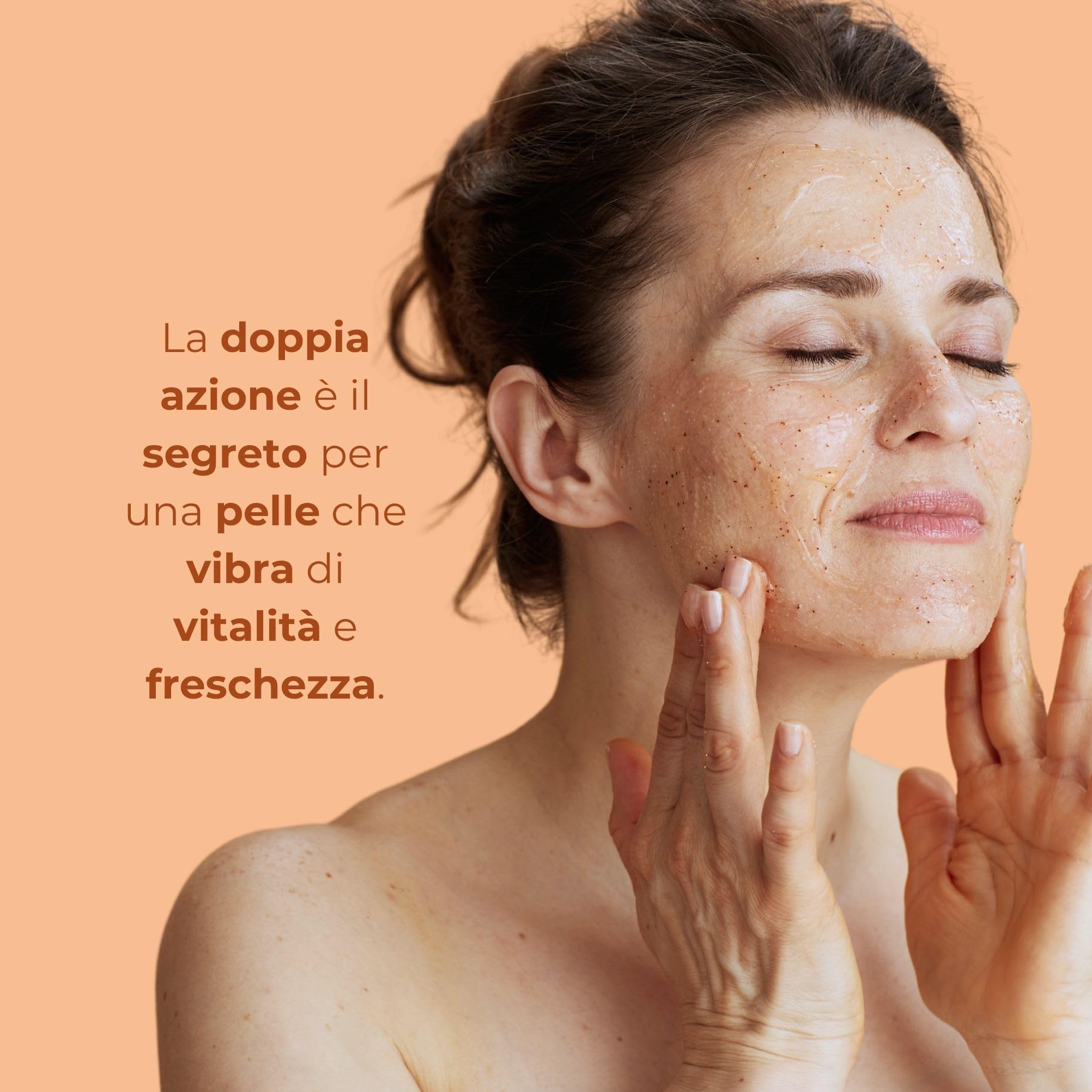 Bottega Verde - Estratti di Bellezza, Gel Scrub Detergente, 100 ml, con Pompelmo Rosa, Trattamento Esfoliante e Purificante per Pelli Normali e Grasse, Uso Quotidiano