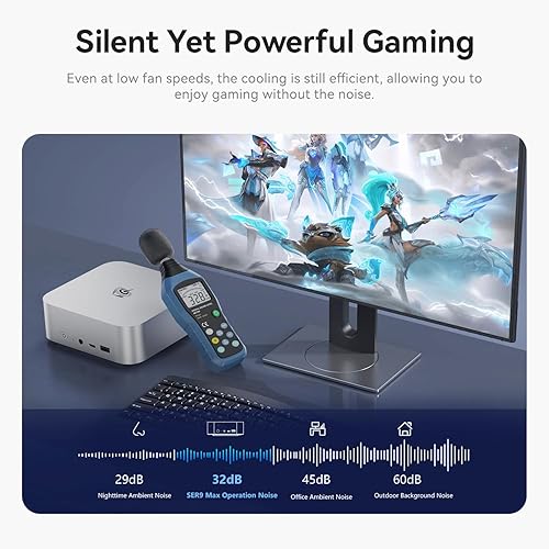 Vista 11 de Beelink Mini PC SER3, AMD Ryzen 3 3200U (hasta 3.5 GHz) 2C/4T, mini computadora de 16 GB DDR4 RAM 500 GB SSD, mini computadora de escritorio 4K