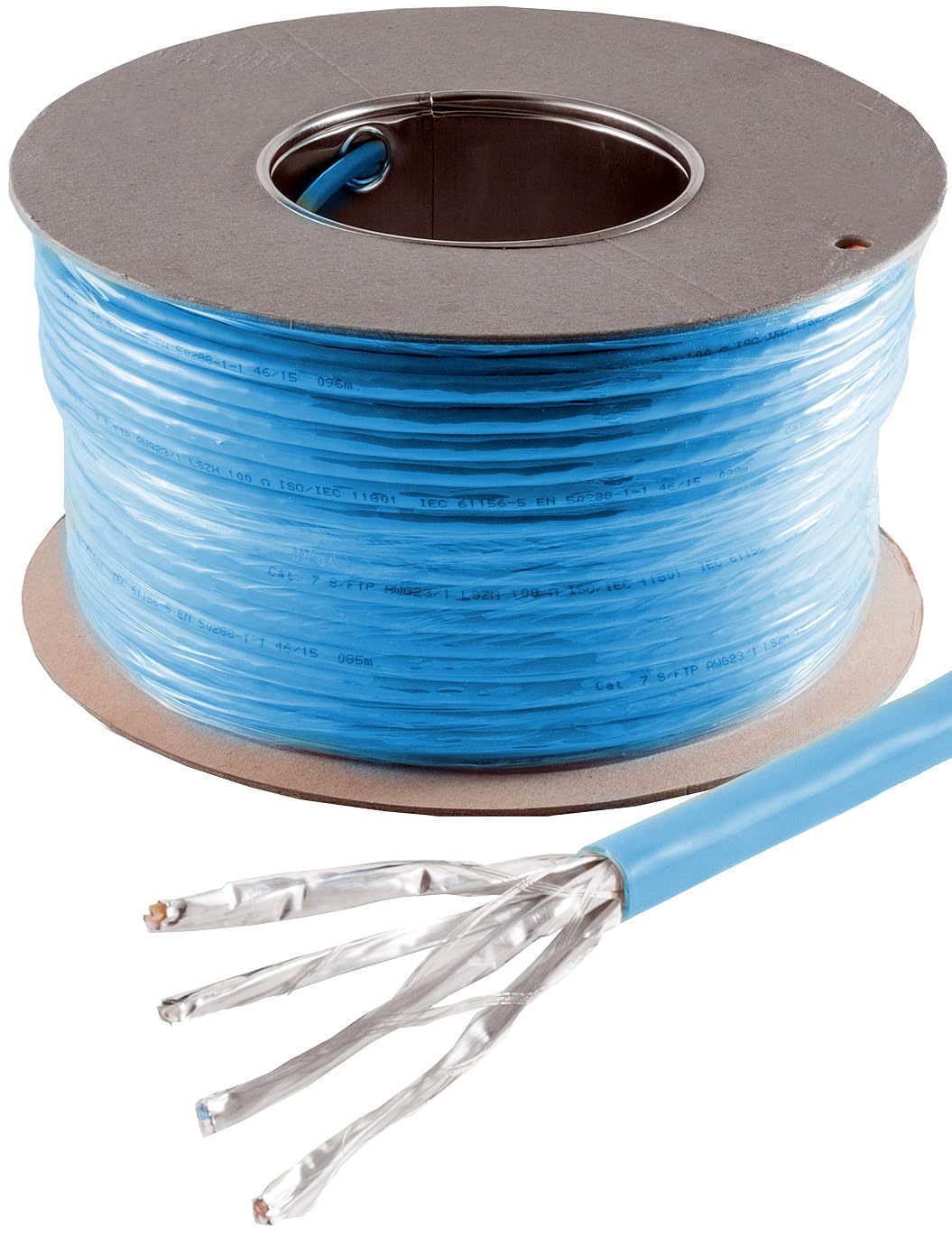 Cavo di rete CAT 8, CAT.8.1, LAN, privo di alogeni, CAT8, cavo di rete, cavo dati Gigabit in rame Ethernet, 50 m