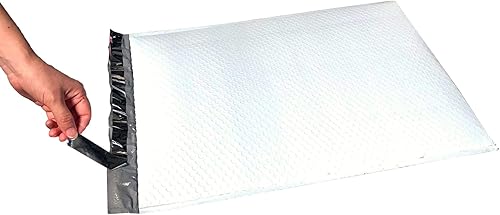Miniatura 3 de Sobres de polietileno acolchados con forro de burbujas de 50 unidades #7 extra grandes de 14.5 x 19 pulgadas. A prueba de desgarros, resistentes al