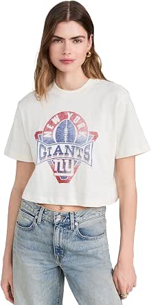 Junk Food - Womens Giants Mock Neck Crop T-Shirt