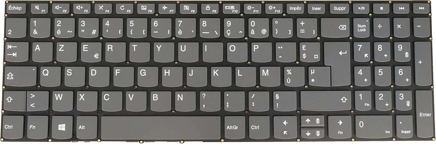 Laptop Keyboard for Lenovo Ideapad 3-15ada05 3-15are05 3-15igl05 3-15iil05 3-15ijl05 3-15iml05 3-15itl05 PC5C-FR 82BU 81WE 81WB 81WR 82BS 81X8 French AZERTY Layout