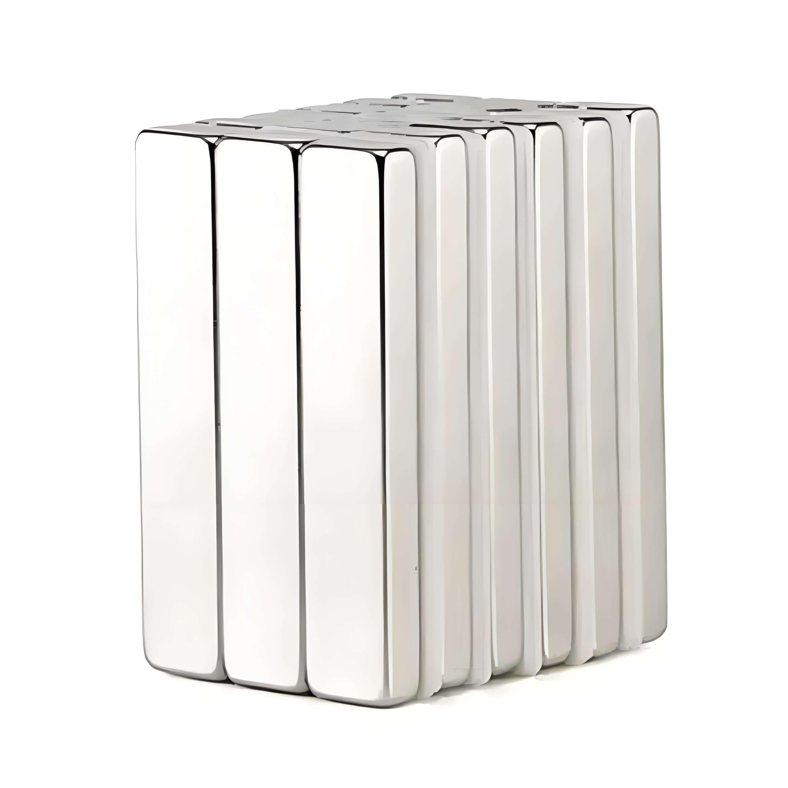 Premium Magnet block 40X10X5 mm Round Disk - 10 pieces for Whiteboard Magnets for Refrigerator, Fridge, Office Supplies, DIY Projects, Arts & Crafts-image-6