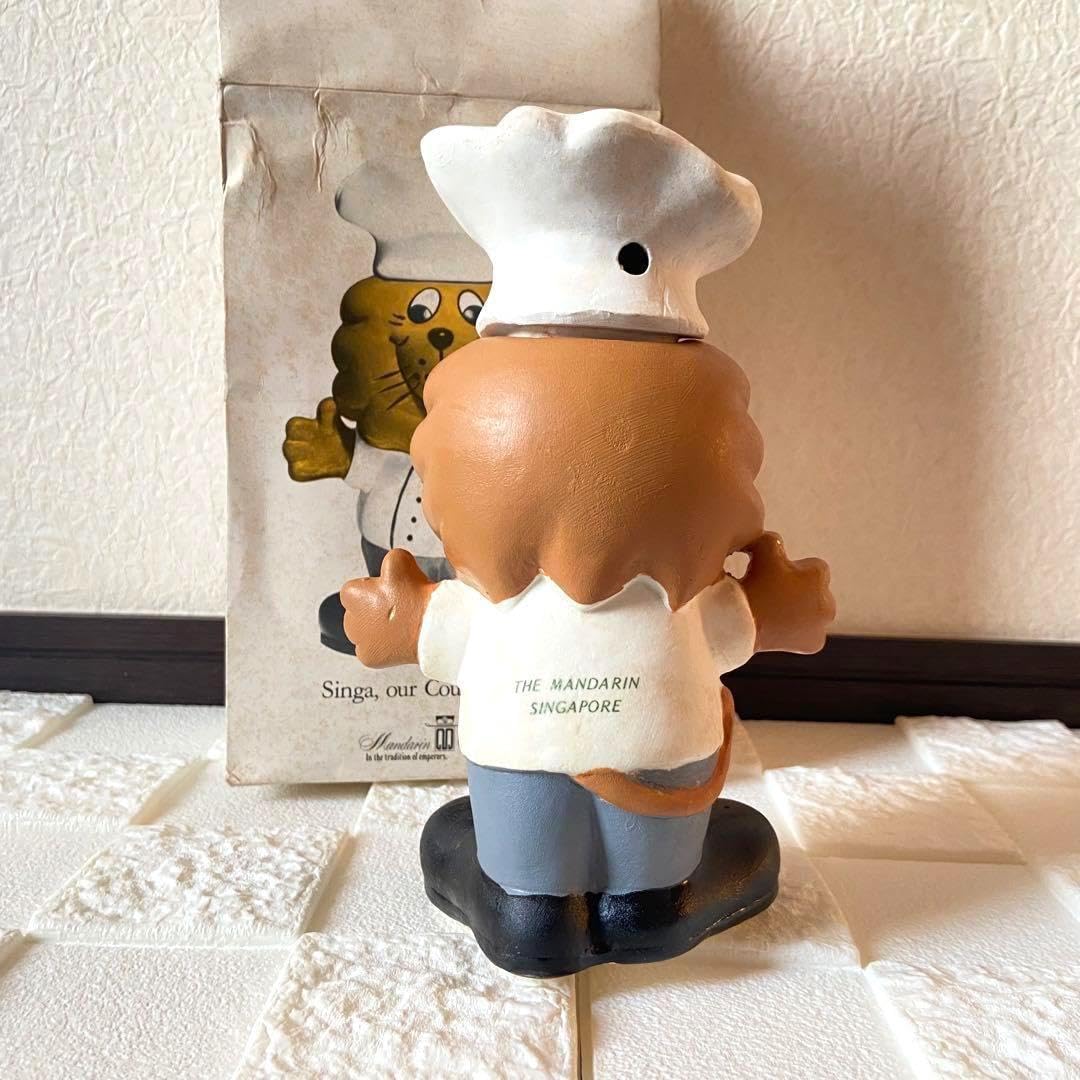 Amazon.co.jp: 品昭和レトロ 可愛いコックさんの置物 昭和