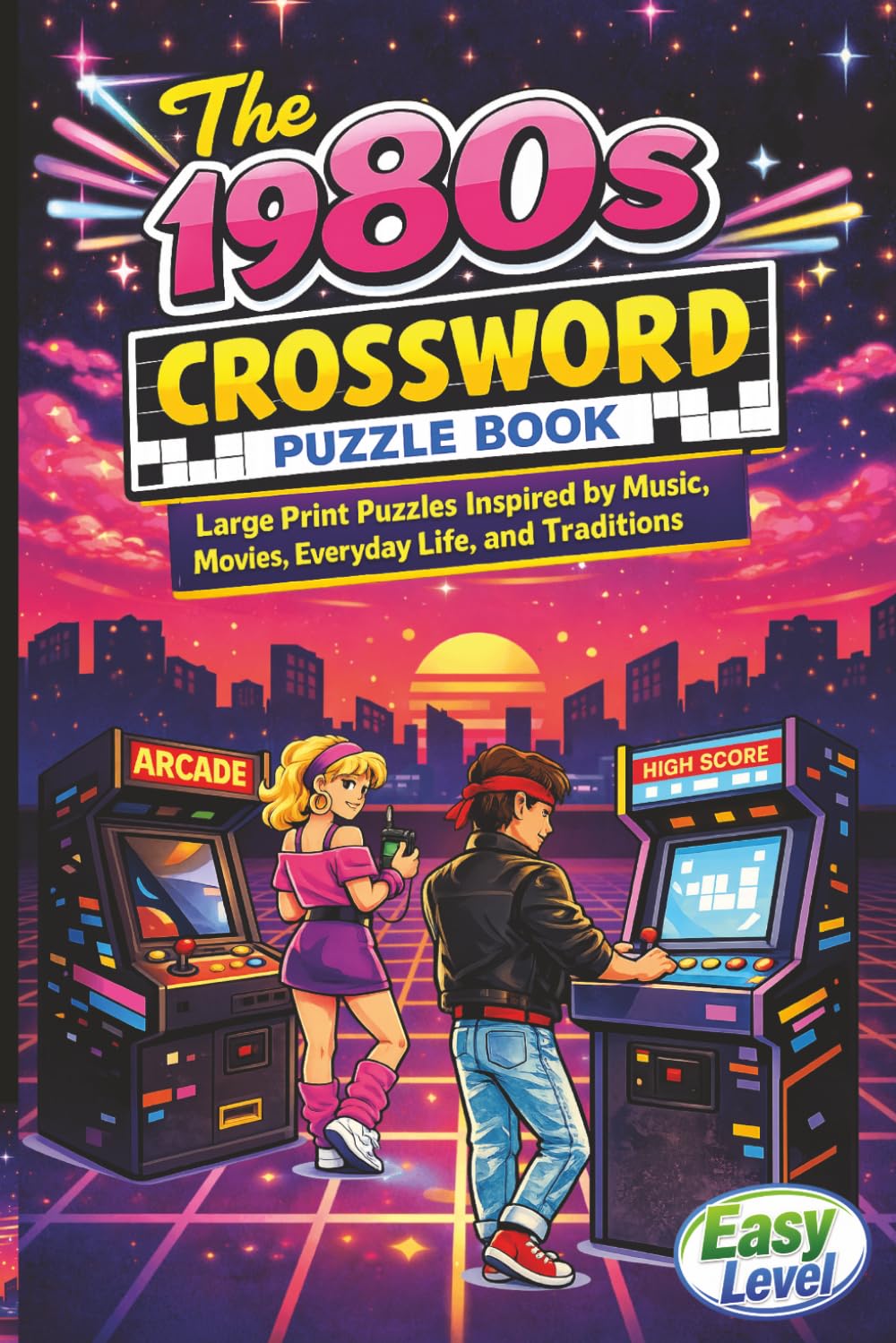 The 1980s Crossword Puzzle Book: Large Print Puzzles Inspired by Music, Movies, Everyday Life, and Traditions (Classic Memories Puzzle Collection)