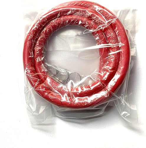 Miniatura 3 de Fuel Line Hose 6AN 38 Inch High Pressure Hose 2.8Mpa 400PSI 10mm 5FT for Fuel Systems Engines Tube Hose (Attached Hose Clamp)