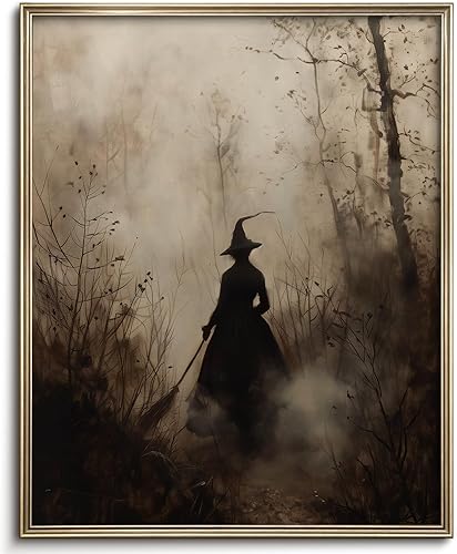 Miniatura 54 de Vodefoad Arte de pared vintage para árbol de Navidad, retro, neutro, antiguo, árbol de Navidad, pintura vintage de árbol de Navidad, impresión Árbol