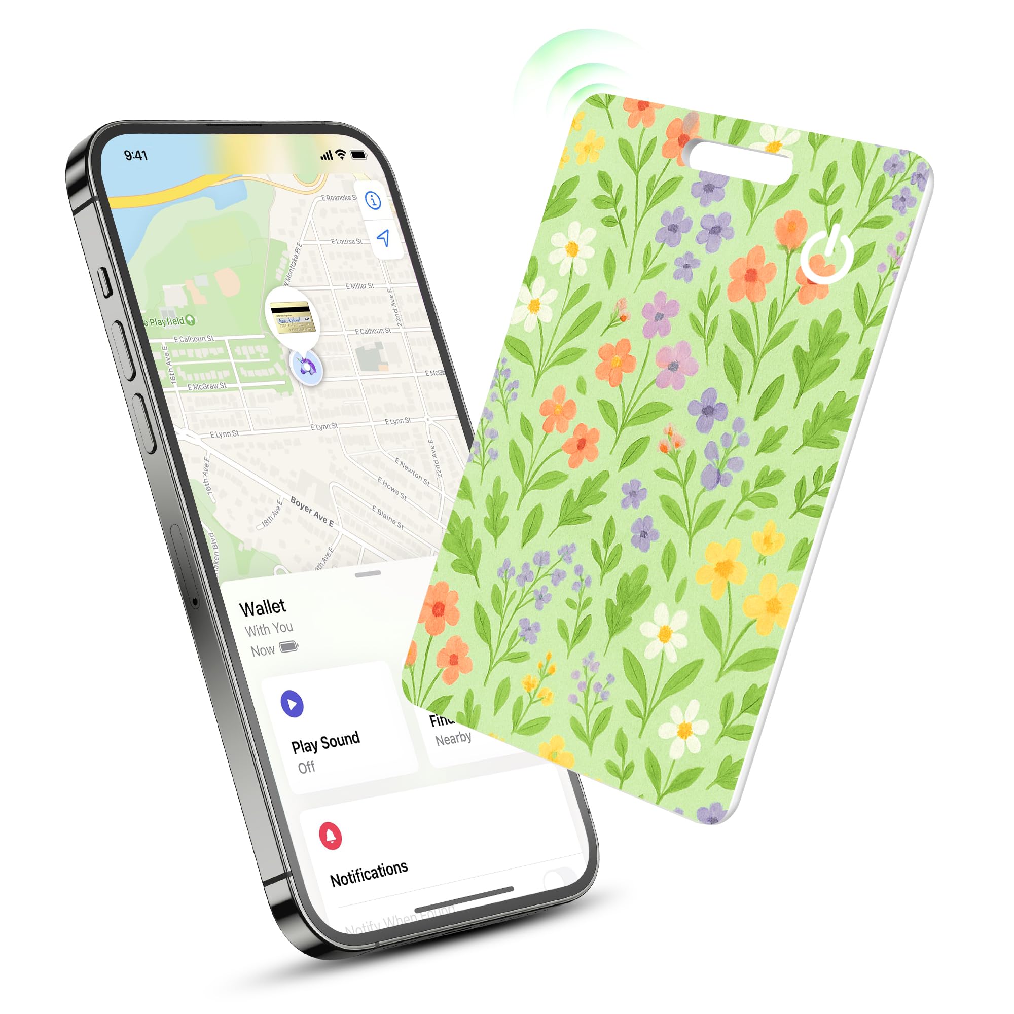 1 Pcs Bluetooth Tracker Smart Finder, Smart Card Wallet Finder GPS Tracker, Keys Finder, and Item Locator for Keys, Bags, Passports-2-image-48
