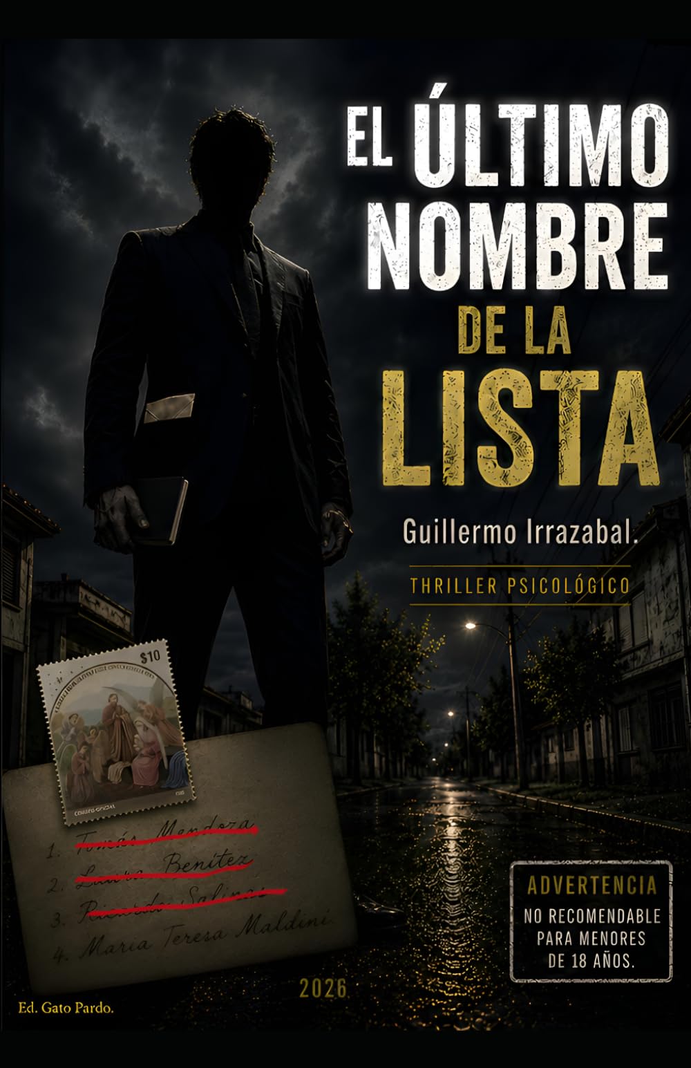 EL ÚLTIMO NOMBRE DE LA LISTA: Thriller Psicológico