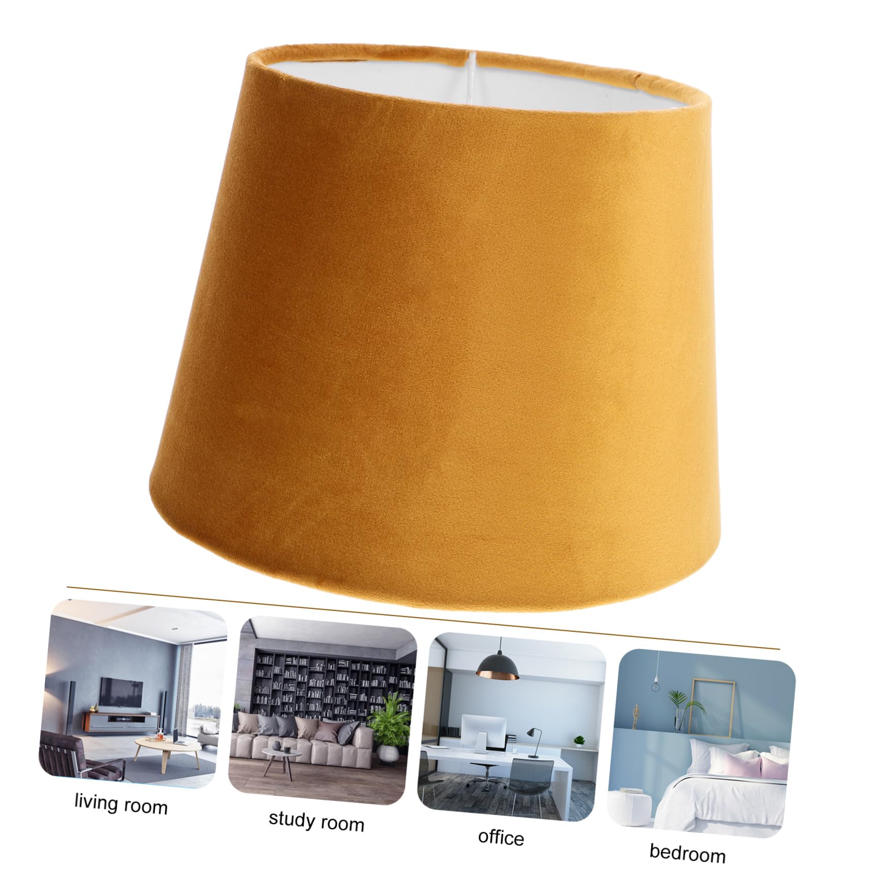 Abat-jour de Lampe en Tissu E27, Trou 2, 9cm, Style Élégant