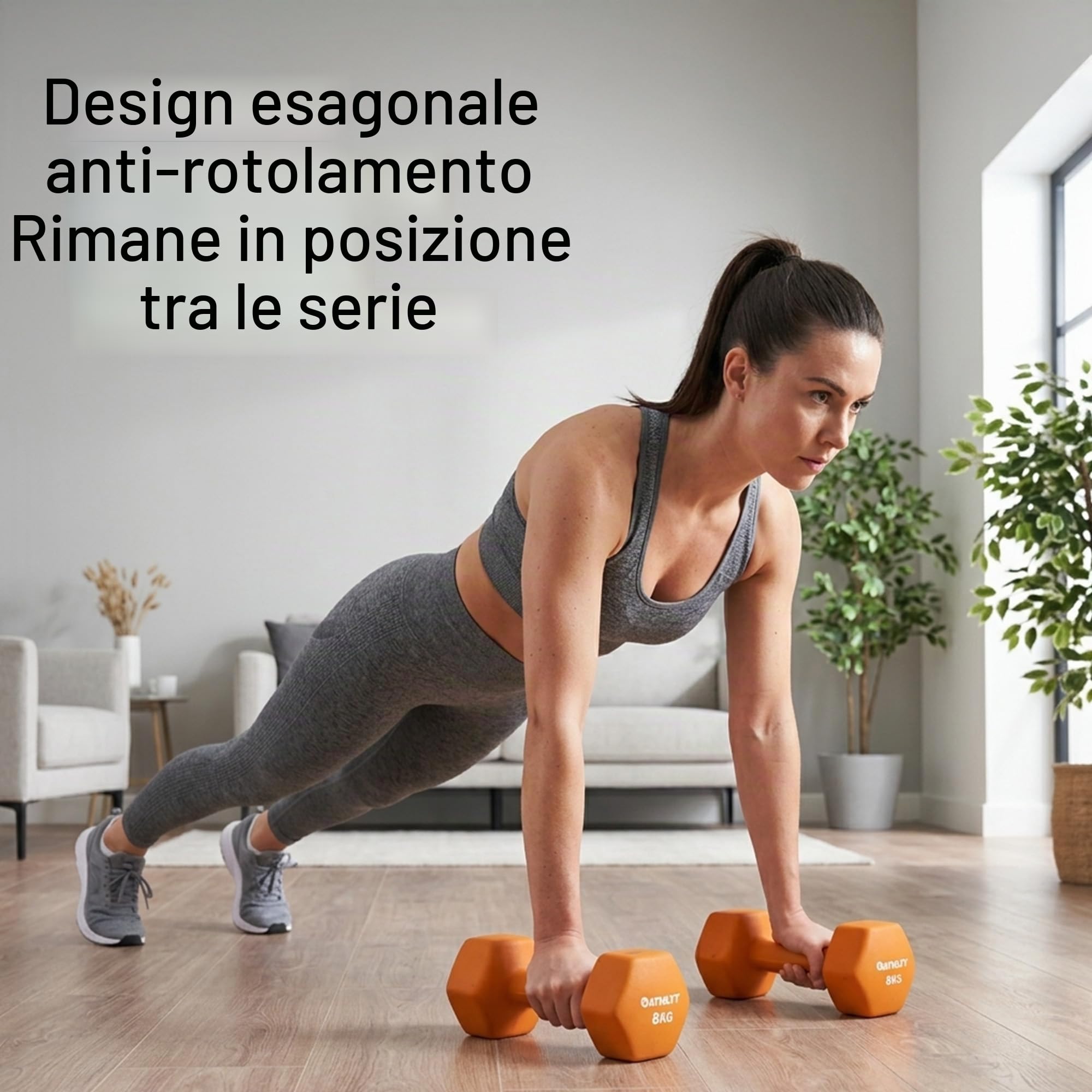 Set di manubri Athlyt in neoprene