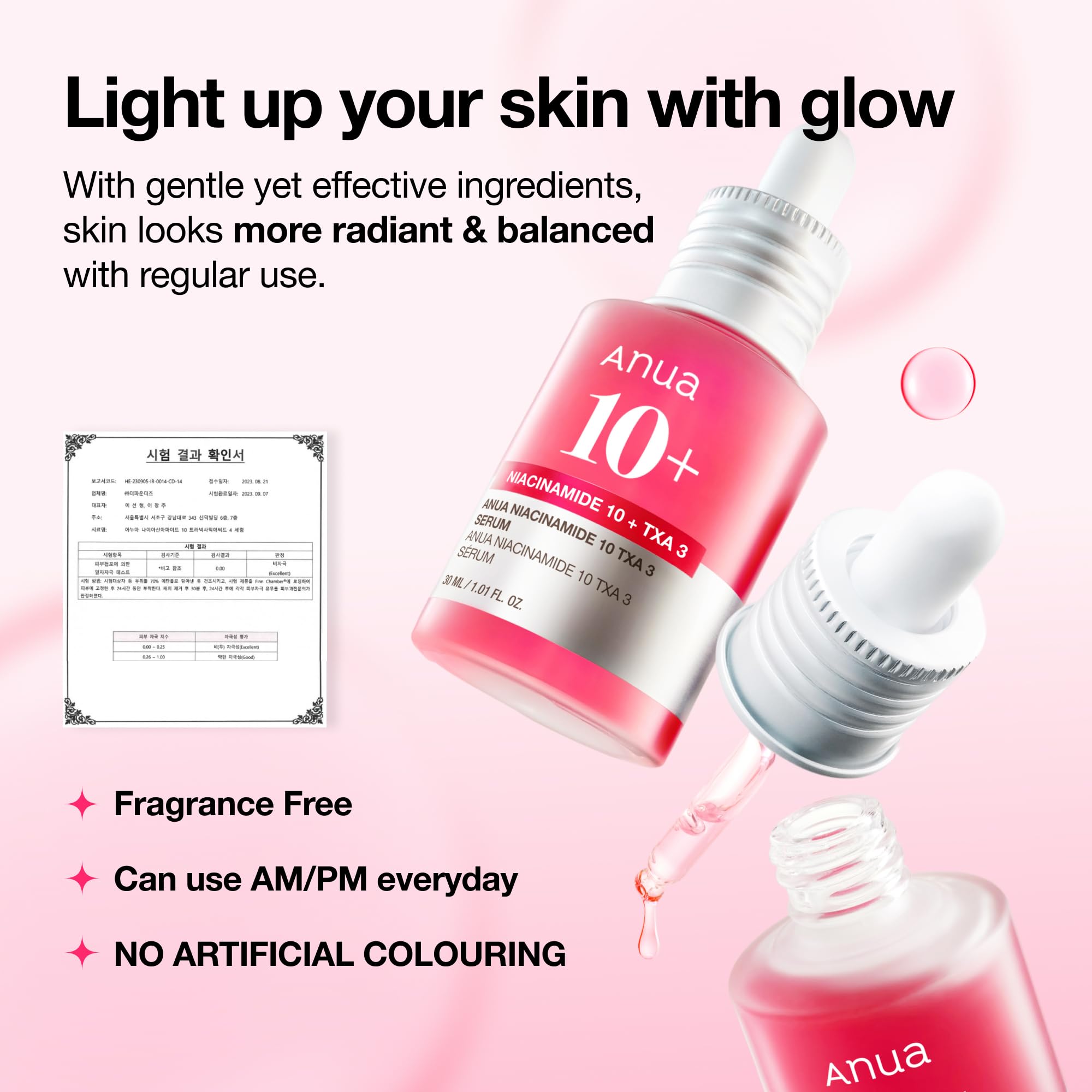 Amazon.com: Anua Niacinamide 10 + TXA 4 Serum, Dark Spot Care