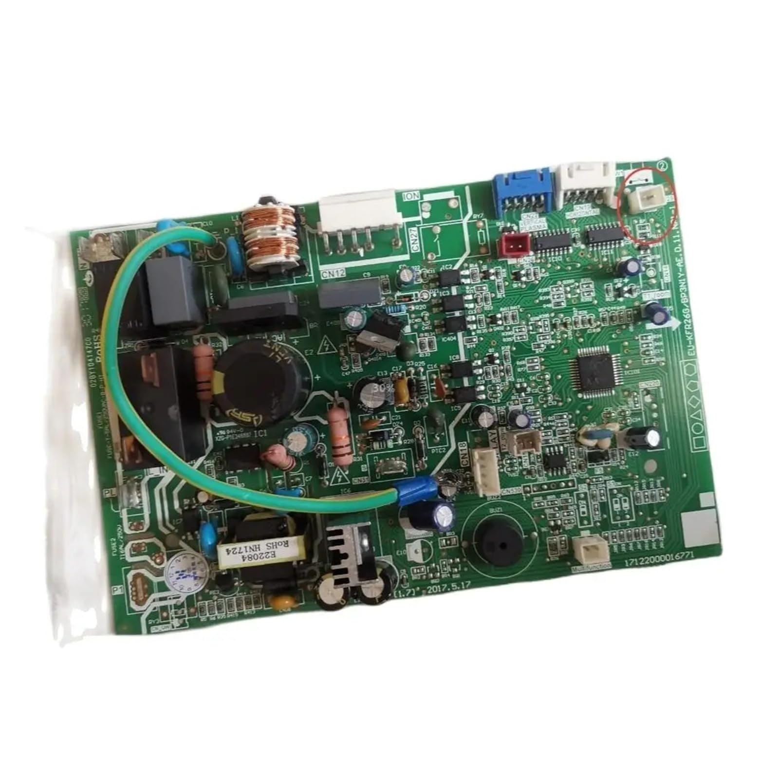 Compatible For Midea，Air Conditioner Indoor Unit Control Board EU-KFR26G/BP3N1Y-AE.D.11.NP1-1 PCB 17122000016771