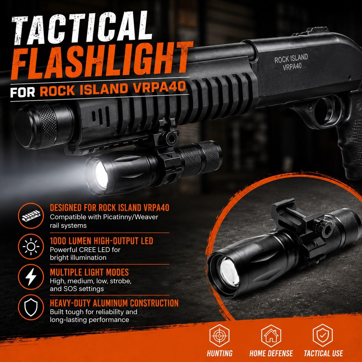 Amazon.com: Trinity 1000 Lumen Flashlight Compatible with Rock Amazon.com: Trinity 1000 Lumen Flashlight Compatible with Rock