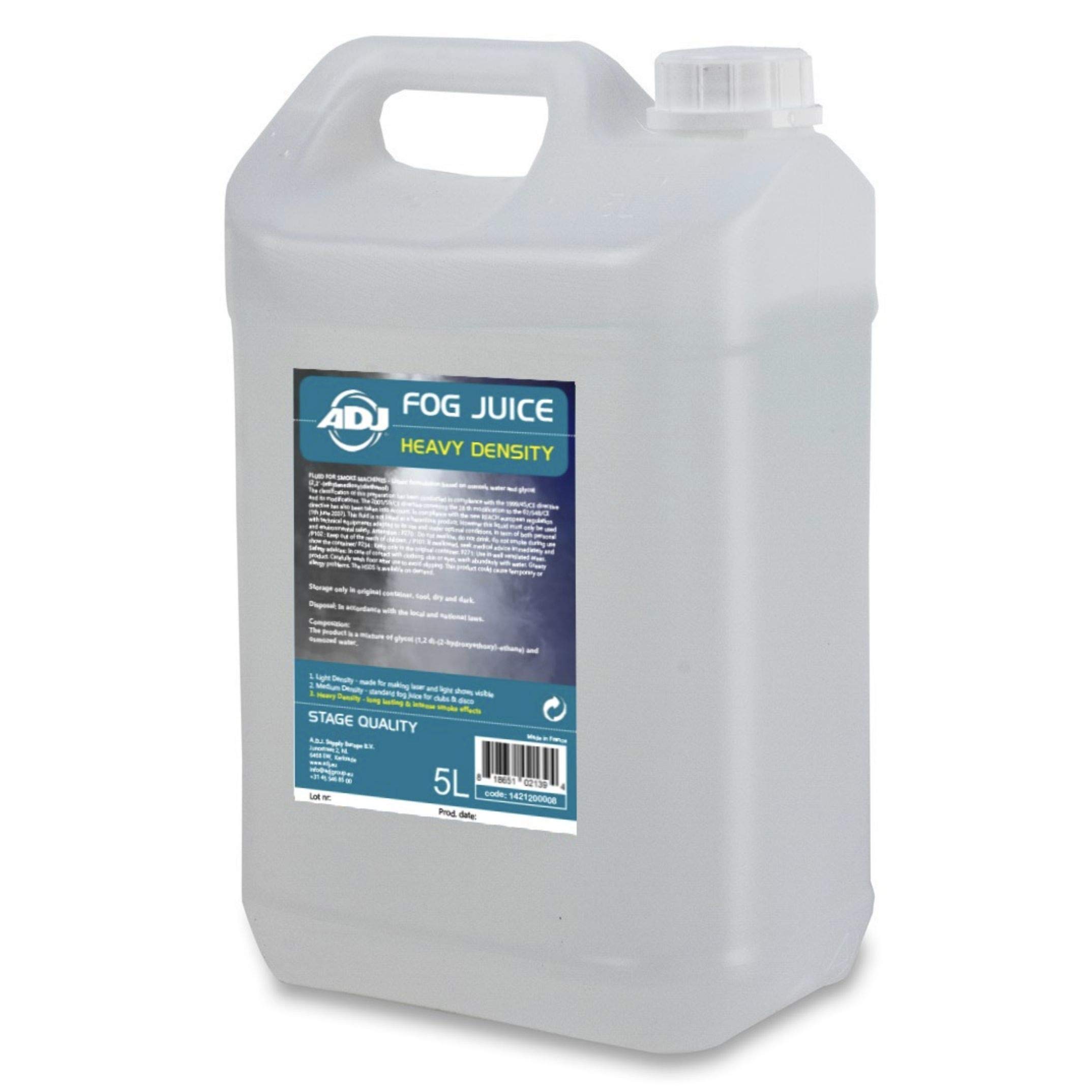 ADJ Succo di nebbia ad alta densità, 5L