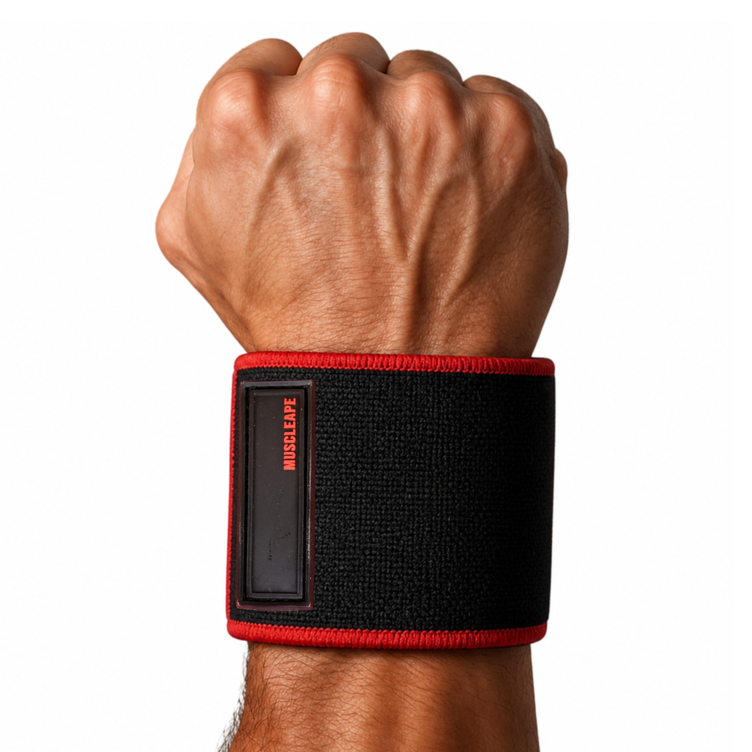Muscleape KongDaddy Wrist Wraps for Powerlifting | Wrist Wraps for Heavy Lifting | Competition Safe Measurements | Adjustable Wrist Support for atheletes– Wrist Stability | 1 Meter-image-47