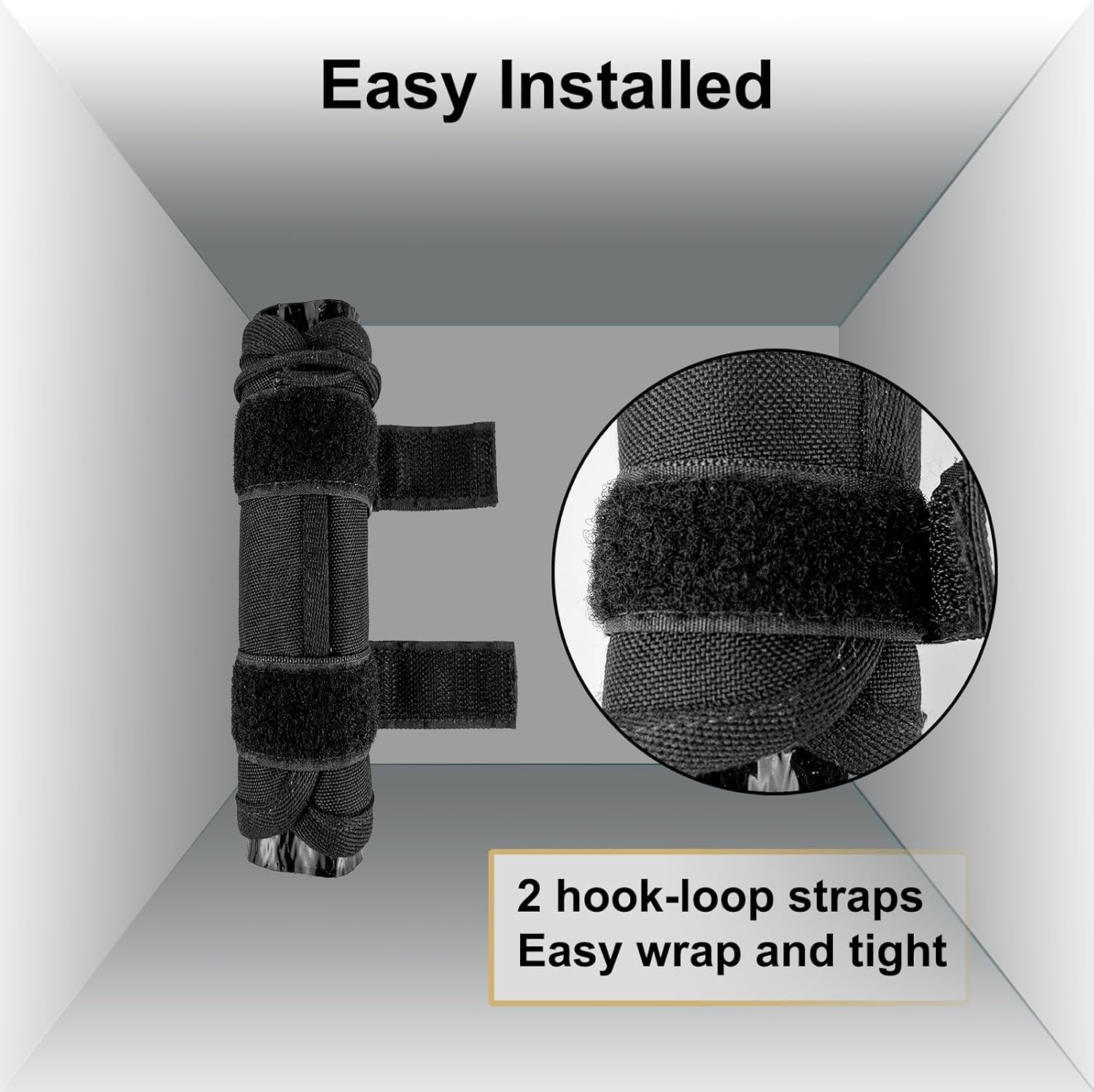 Suppressor Cover (5/6/7/8/9/10 inch) with Silicone Laminated Microfiber Suppressor Sleeve, Burnproof & Heat Resistant Wrap for Hunting Rifles