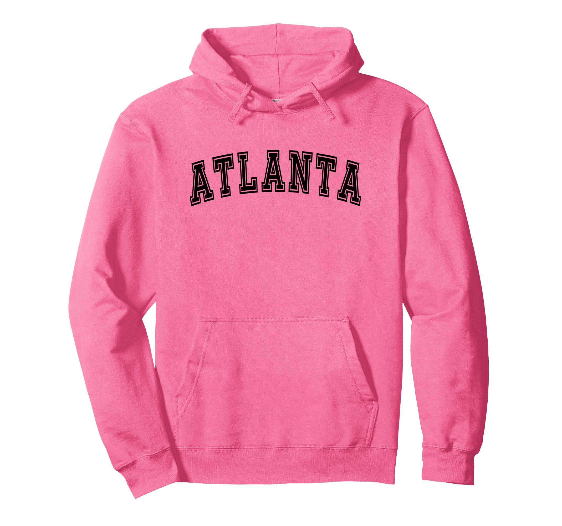 Atlanta Georgia GA Pink Pullover Hoodie