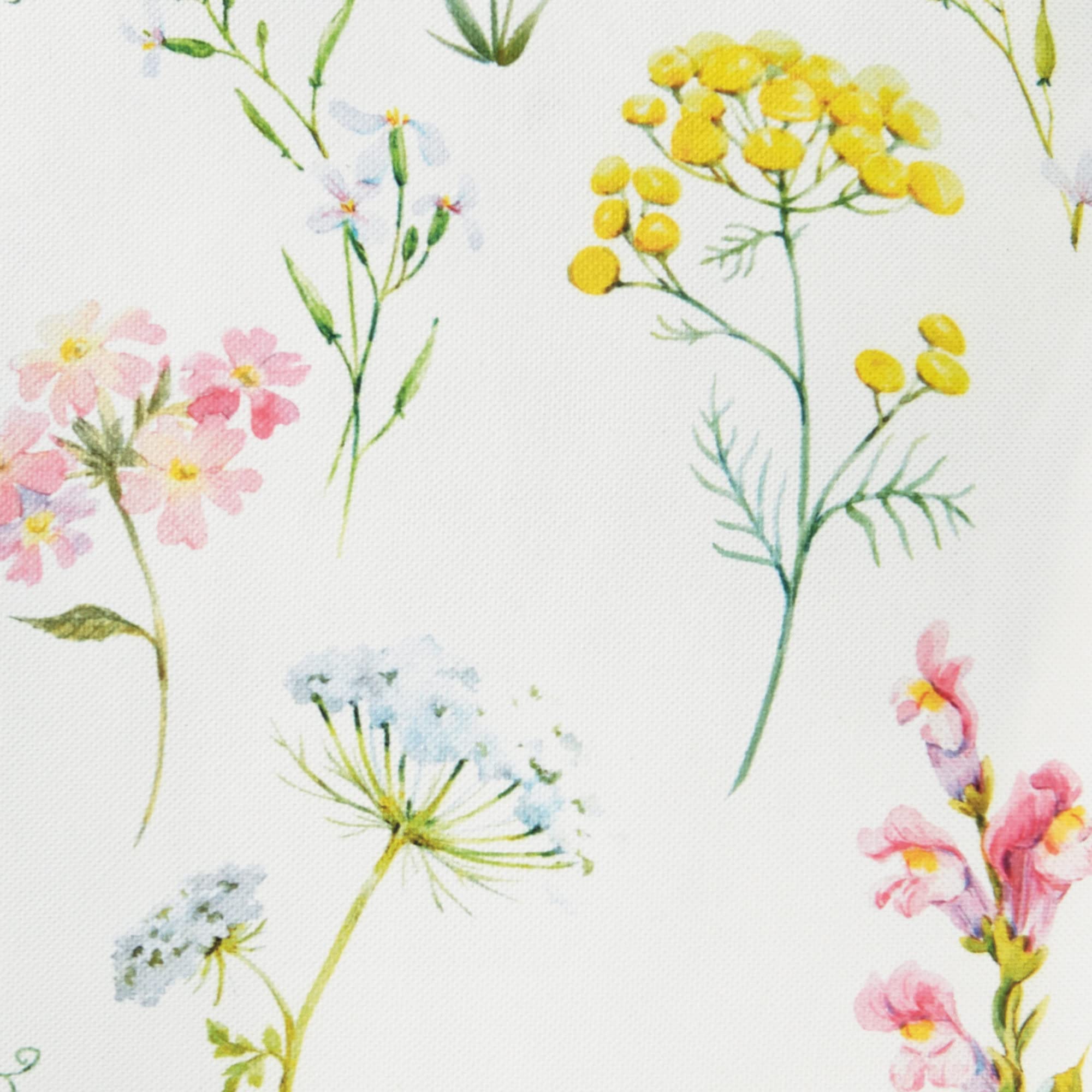 Erwin Müller Tischwäsche, Tischdecke Blumen-Wiese bunt Größe rund: 160 cm Ø - hohe Strapazierfähigkeit, mit Kuvertsaum