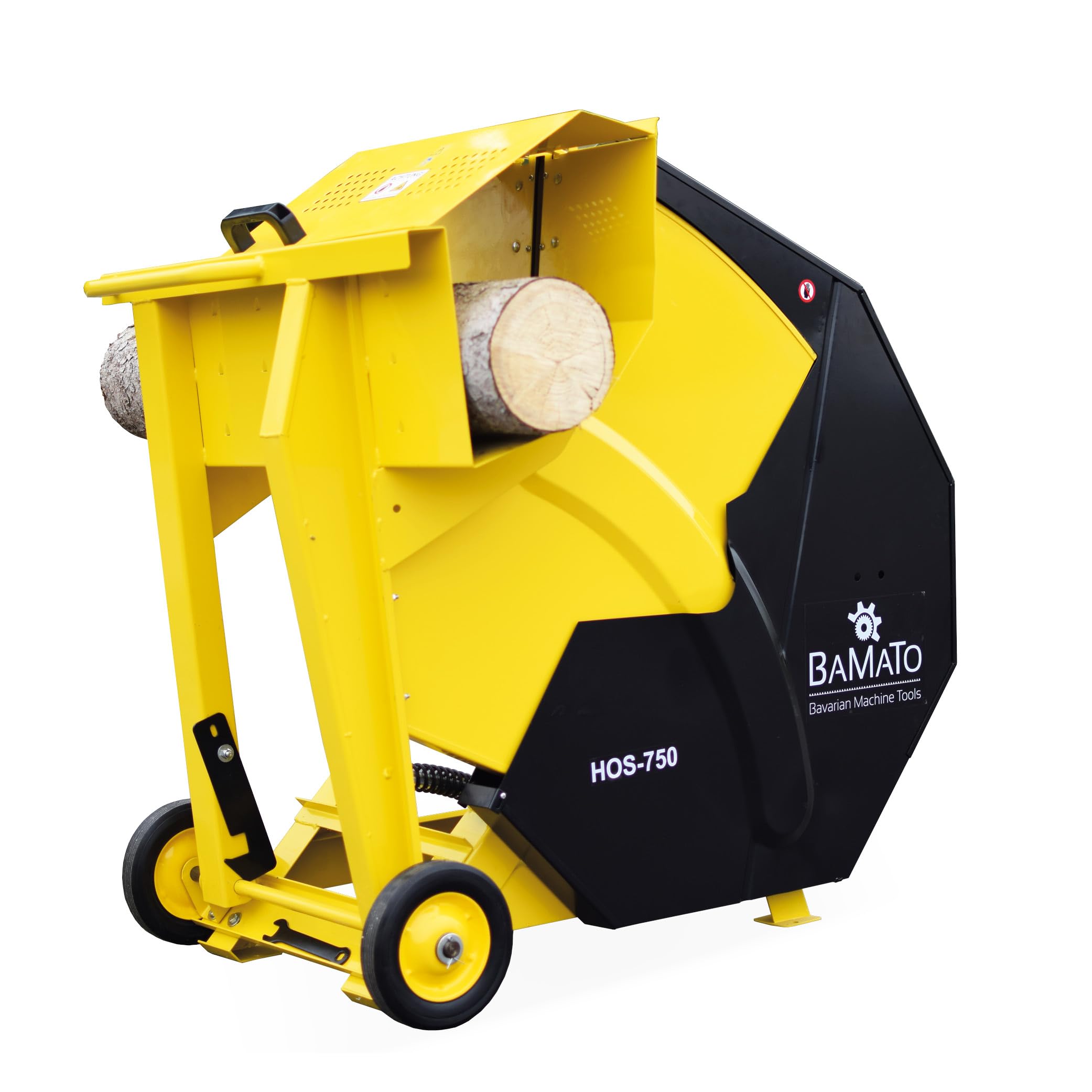 BAMATO Wippkreissäge HOS-750 | mit 700mm HM-Sägeblatt 64 Z | 400V Elektromotor | 5 kW Motorleistung | max. 1000mm Schnittlänge | max. Durchmesser 250mm | Wippsäge Brennholzsäge