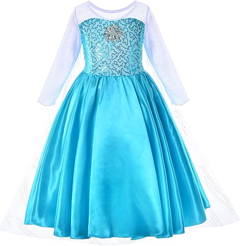 Miniatura 3 de Party Chili Princess Costume for Girls Dress Up With Accessories Toddler Little Girls