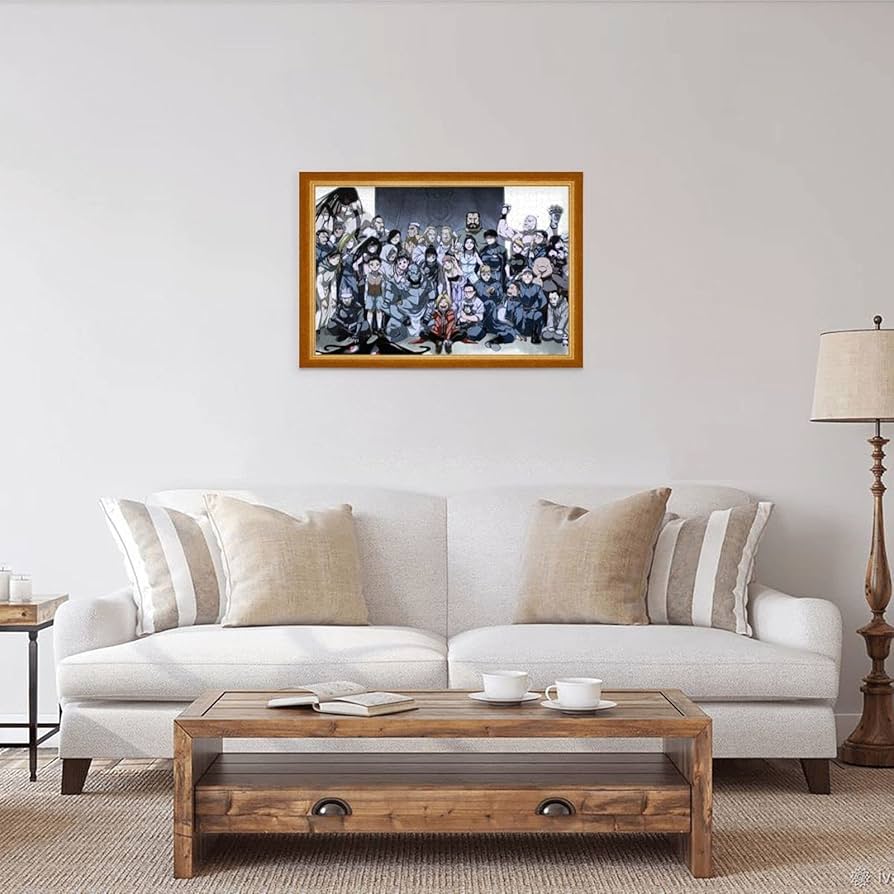 鋼の錬金術師 ジグソーパズル 完成品 赤フレーム Amazon.co.jp: 鋼の錬金術師 1000ピースのカラフルで楽しい