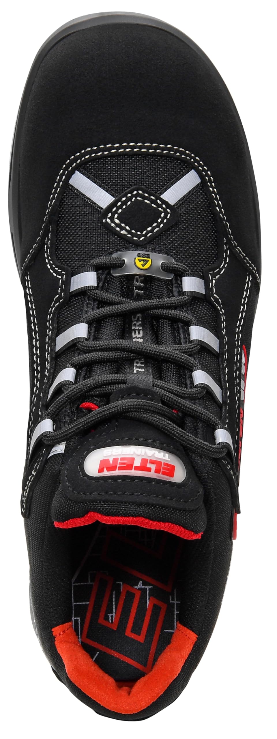 ELTEN Sicherheitsschuhe 729731 SENEX XXT ESD schwarz/rot, 43