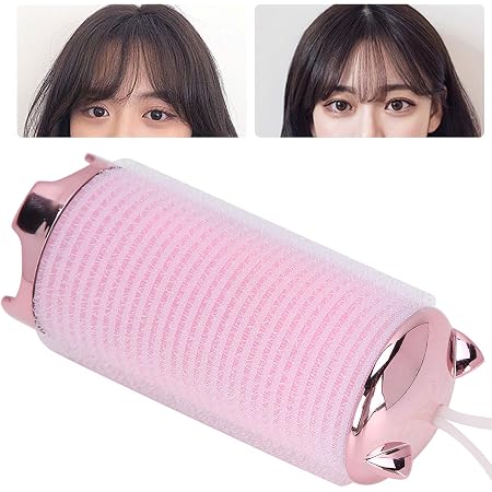 Amazon.com: Plancha para el pelo, rodillos eléctricos para el pelo, rizador  pequeño, moldeo rápido, no daña el cabello, rizador portátil con flequillo  calentado para peinado, rizador para flequillo, raíces de cabello, colas