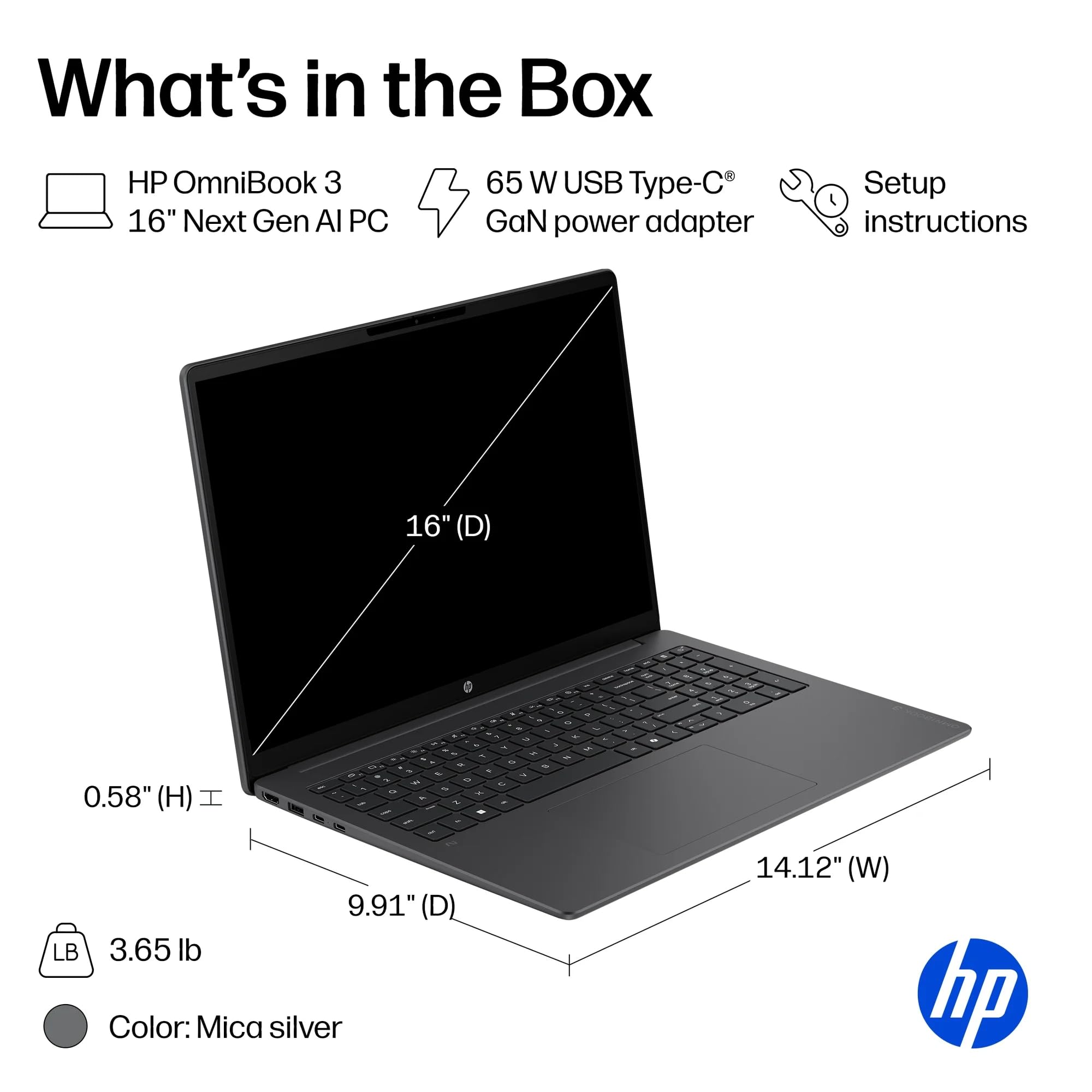 Amazon.com: HP OmniBook 3 16