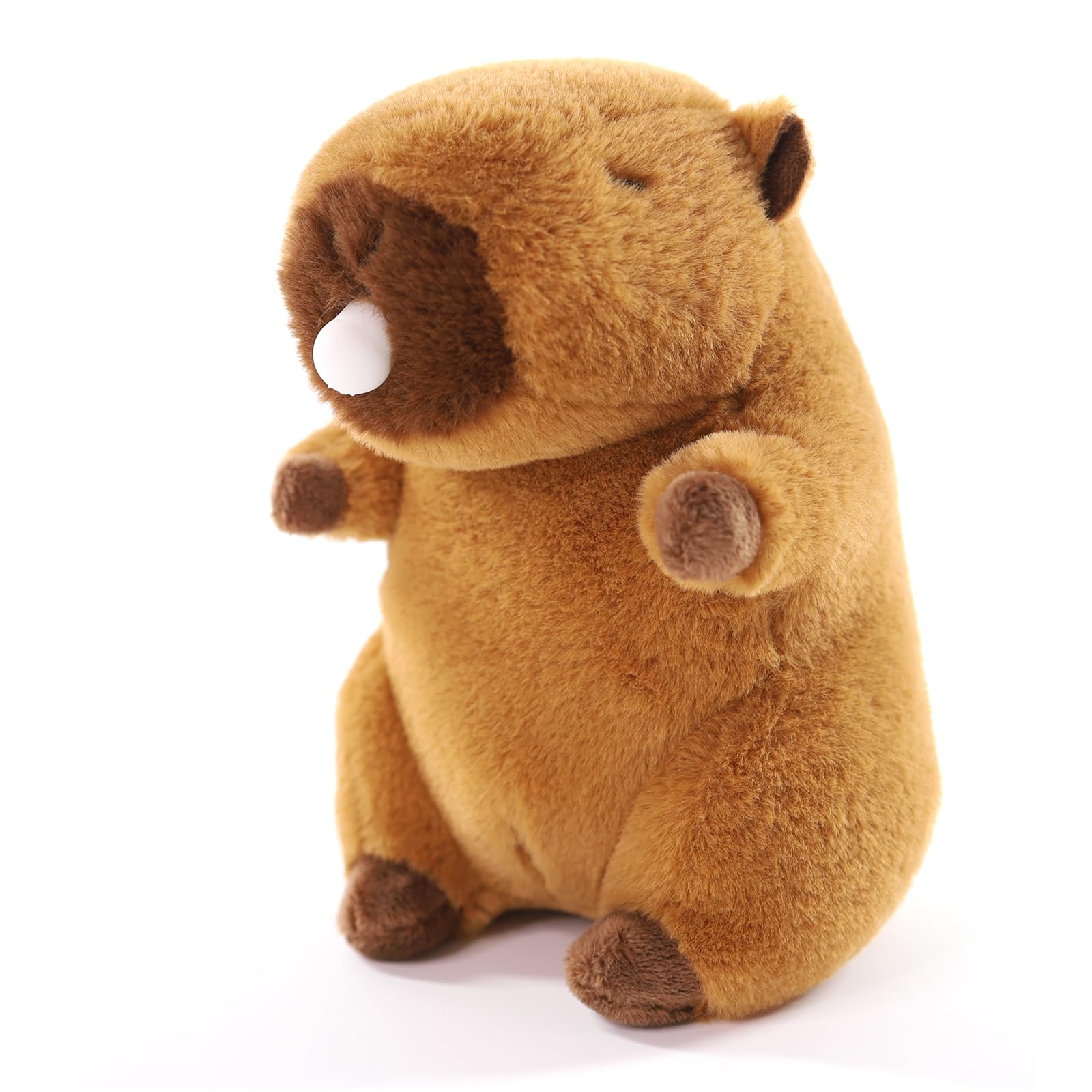 Sew Butiful Stuffed Capybara Plush, 8" Cute Plushie for Animal Themed Parties Teacher Student Award, Animal Toys for Baby, Boy, Girls, Great for