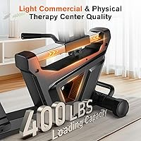 Vista 7 de pooboo Recumbent Exercise Bike, Stationary Bikes for Home with Arm Exerciser, Magnetic Recumbent Bike with Ergonomic Backrest & Comfortable Seat