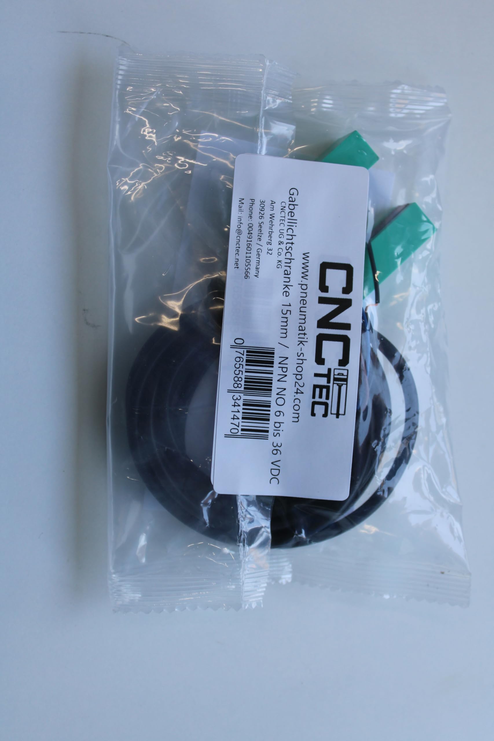 Gabellichtschranke 6 bis 36 Volt NO NPN Erfassungsbereich 15mm U-Lichtschranke Lichtsensor (15mm - NPN NO)