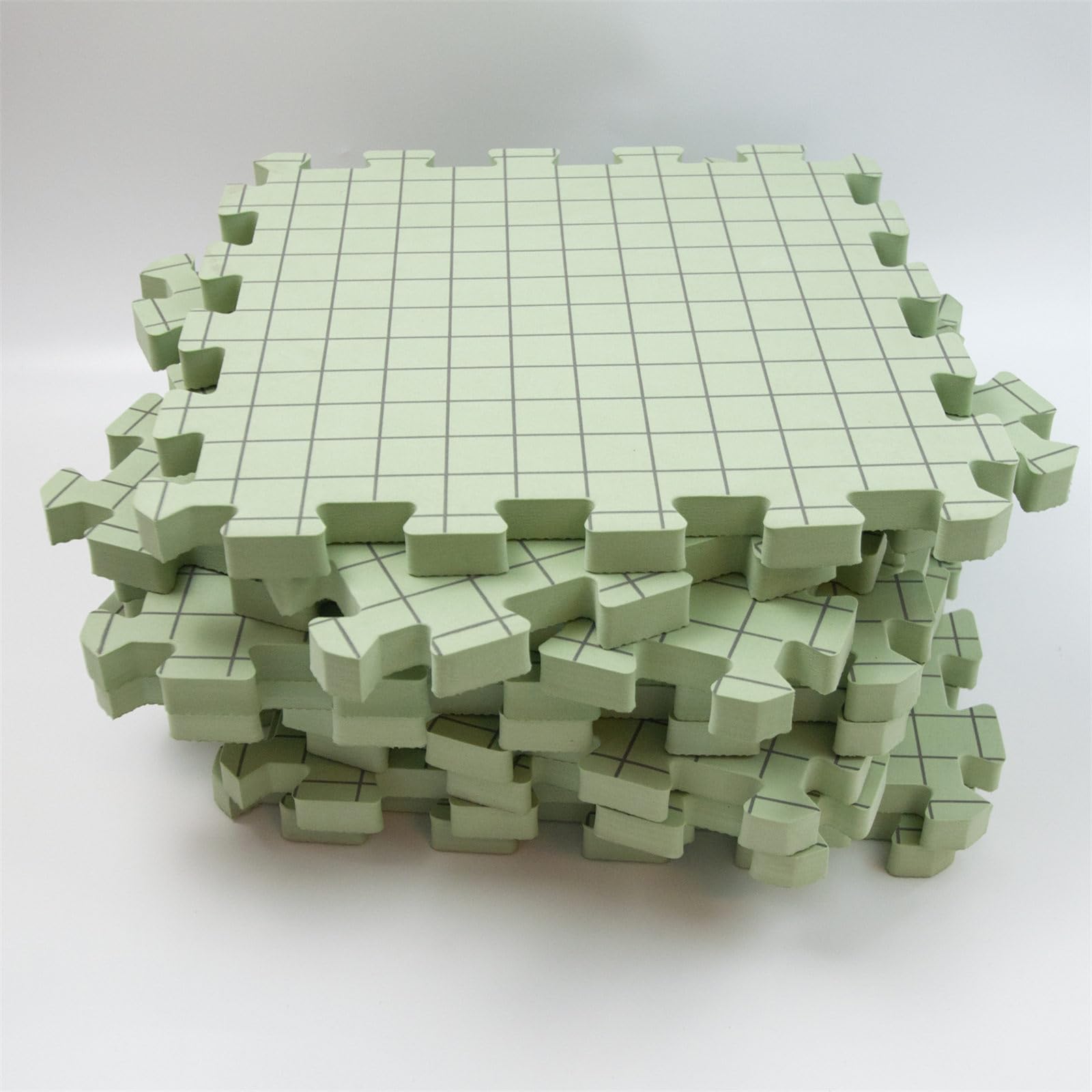 Set di 9 pezzi di blocco per maglieria, 32 x 32 cm, con 100 perni a T da 38 mm per lavori a maglia in metallo per lavori a maglia e progetti artigianali