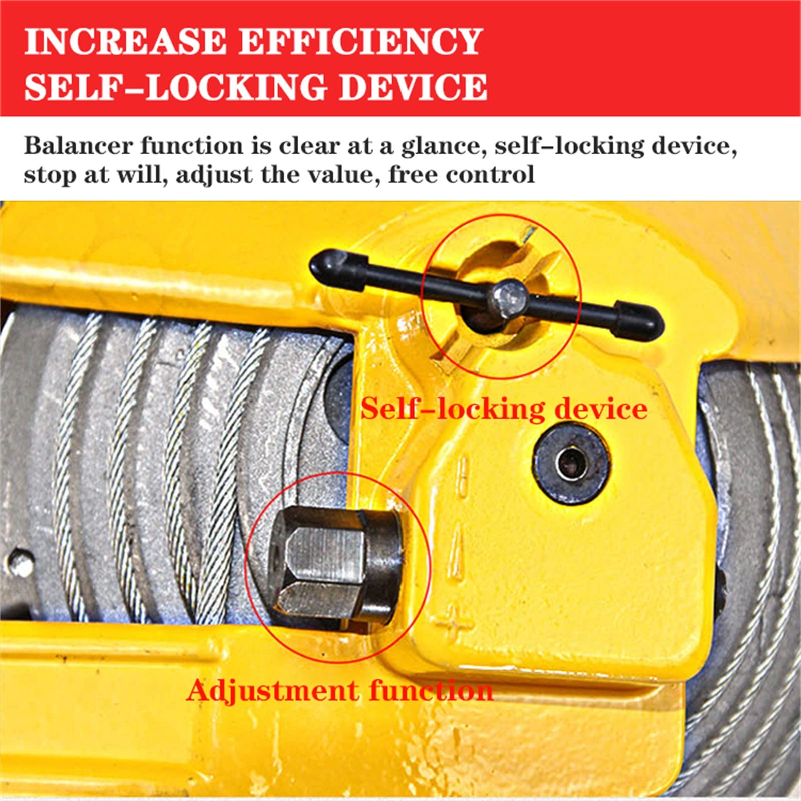 Bilanciatore a Molla Retrattile 5-9kg/9-15kg/15-22kg, Autobloccante Supporto Retrattile Spring Balancer Per Accessori Di Produzione Automobilistica E in Altri Ammortizzatori a Molla Spring Balancer(Si