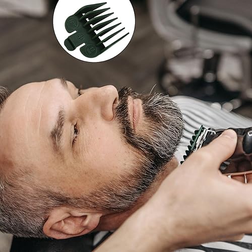 Miniatura 6 de 10 protectores de cortapelos, guías de corte, guía profesional, accesorio de peine compatible con Wahl Professional Clippers/Accesorio de