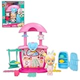 Playtime Chloe's Kitchen Playset with Collectible Doll and 4+ Accessories, Dollhouse Accessories, Holiday Toy, Great Gift for Kids Ages 4 5 6+ Years Old
